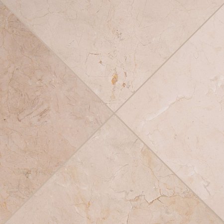 Msi Crema Marfil 12 In. X 12 In. Polished Marble Floor And Wall Tile, 10PK ZOR-NS-0069